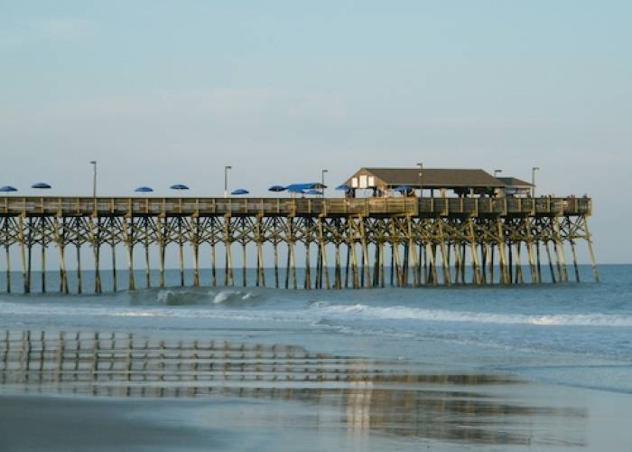 Pier at Garden City Beach